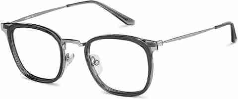 Lenskart Blu Full Rim Square Anti Glare & Blue Cut Computer Glass For Men & Women (49 mm) - Image 5