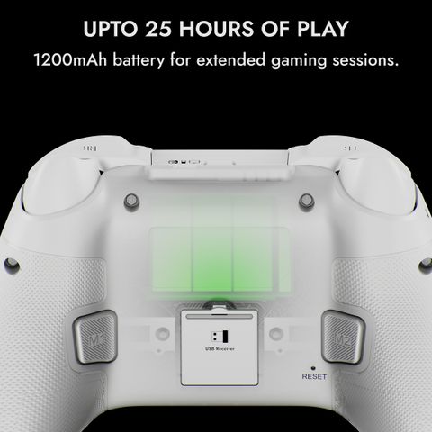 Kreo Surge XB Wireless Gaming Controller, White - Image 7