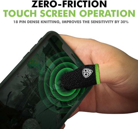 SpinBot Gaming Sleeves (4 Piece) Gaming Accessory Kit (Black, For Android, iOS) - Image 4