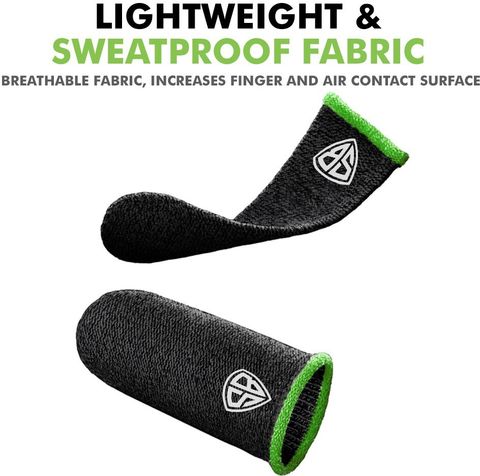 SpinBot Gaming Sleeves (4 Piece) Gaming Accessory Kit (Black, For Android, iOS) - Image 7