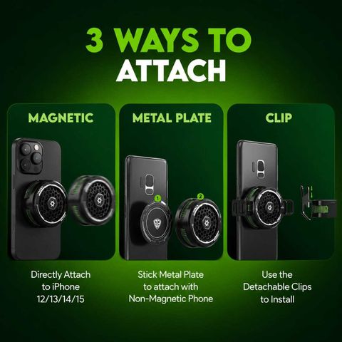 Amuart Active Semiconductor Cooling Gaming Accessory Kit (Black) - Image 6