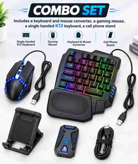 GENXRETRO à¤à¥à¤à¤à¥à¤¸à¥à¤°à¥à¤¤à¥à¤°à¥ MGK-5 IN 1-COMBO SET à¤à¥à¤®à¤¿à¤à¤ à¤à¤à¥à¤¸à¥à¤¸à¤°à¥ à¤à¤¿à¤ (à¤¬à¤¹à¥à¤°à¤à¤à¥, Android, iOS à¤à¥ à¤²à¤¿à¤) - Image 2