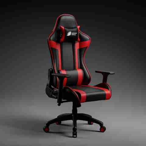 GREEN SOUL Raptor 2.0 Racing Edition Gaming Chair, Black/Red - Image 2