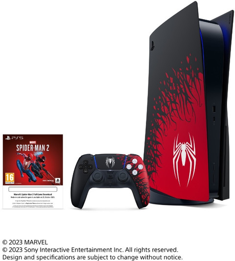 SONY MSM2 Limited Edition Bundle 825 GB with Spider-Man 2 Price in