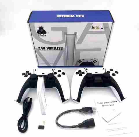 COUNTACH M15 2.4g Dual Wireless Controllers HD Tv Game Stick 64G 4k Hdmi With 64 GB with Mario, Crash, GTA, Zelda, Sonic, Tekken3, Street Fighter (Multicolor) - Image 2