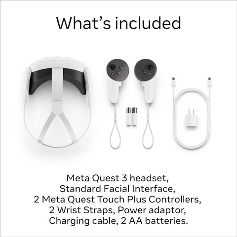 META Quest 3 VR Console All-in-One 4K VR System High-Performance