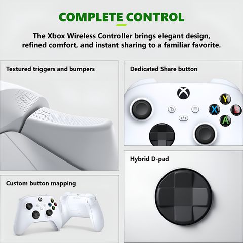 MICROSOFT Xbox Series S Series S Gaming Console SSD 512 GB (White) - Image 4