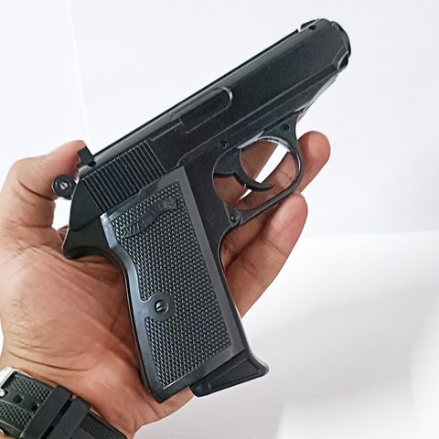 Windcomm 508 Metal Gun Lighter Black - Image 8