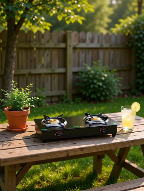 Greenchef Hybrid AI Glass Automatic Gas Stove (2 Burners) - Image 6