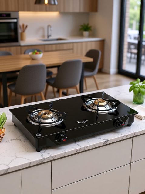 Fogger Bruto Iron Manual Gas Stove (2 Burners) - Image 6