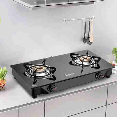 Fogger Bruto Iron Manual Gas Stove (2 Burners) - Image 5