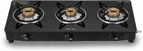 Bajaj UCX 3B Glass Manual Gas Stove, 3 Burners - Image 5