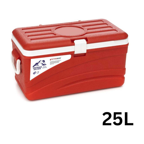 ACTIONWARE 25 Litre Ice Box Heavy Duty Insulated Cooler Box ICE