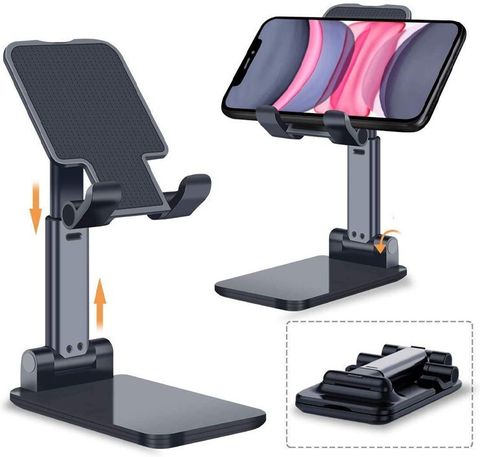 WHISTLE9 Mini Phone Holder Stand with 360° Compatible with Ios Device/Android/Camera ,Prefect for Live Streaming YouTube Single Gimbal for Mobile (350 Gram) - Image 4