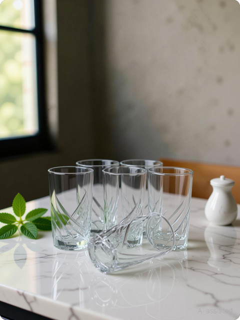 christbaumkugeln durchsichtig glas transparente Weihnachtskugeln mundgeblasen, Schatzhauser Weihnachtsschmuck Mini weihnachtskugeln