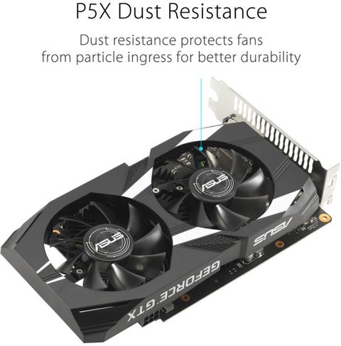 ASUS Dual GTX 1650 P V2 OC Edition 4GB GDDR6 GDDR6 4 GB NVIDIA
