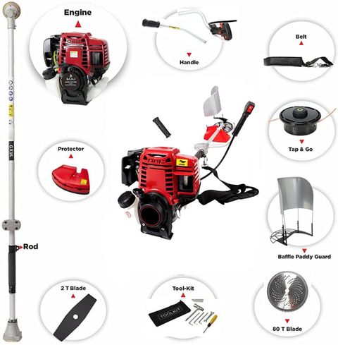 AEGON Brush Cutter 4 Stroke 35cc Fuel Grass Trimmer (Manual Feed) - Image 6