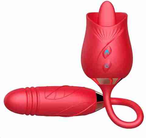 Mihika Rose Dual Motor Massager For Female - Image 5