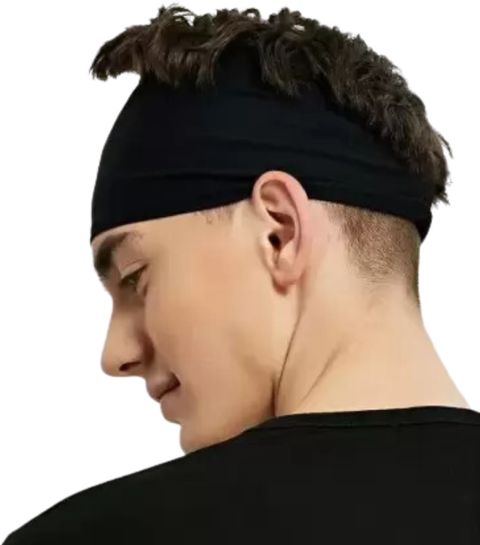 plutoprom Hair - Wide, Quick Dry Running- Workout Headband for Women and Men Head Band (Black) - Image 4
