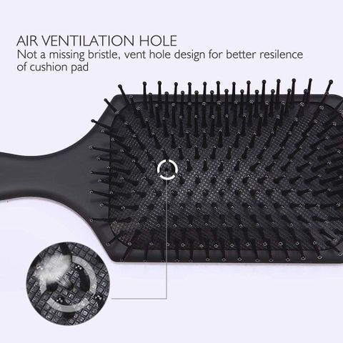 Episkey Paddle Hair Brush for Men & Women | Hair Brush for Long, Thick & Curly Hair - Image 8