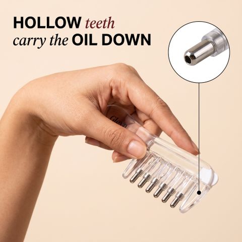 Gleva Oil Dispensing Hair Comb - Image 4