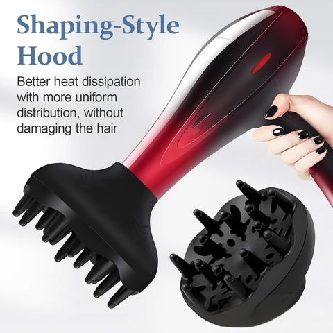 Clefairy Professional Hair Dryer Diffuser Attachment for Curls, - Image 4