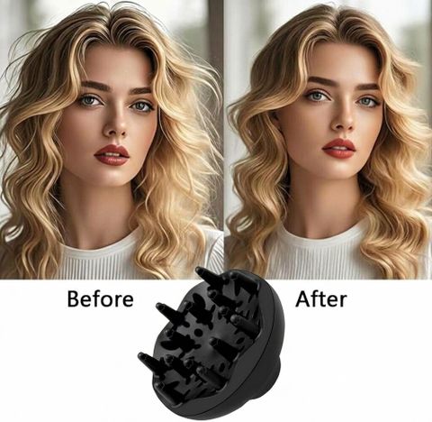Clefairy Professional Hair Dryer Diffuser Attachment for Curls, - Image 5