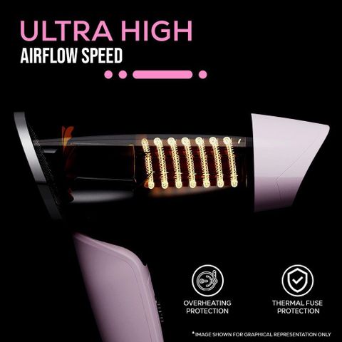 Syska HD1200 Hair Dryer 1200W Pink - Image 6
