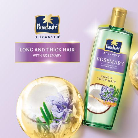 Parachute Advansed Rosemary Coconut Hair Oil 300ml - Image 3