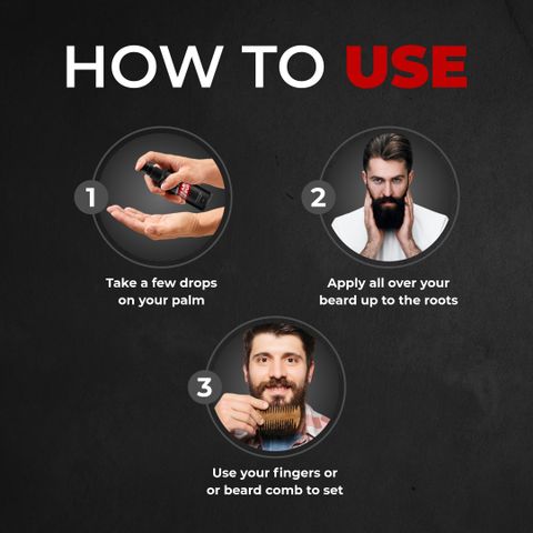BEARDO Beard Serum for Beard growth (50 ml) - Image 6