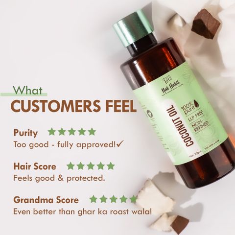 Nat Habit 100% Pure Coconut Oil 200ml - Image 6