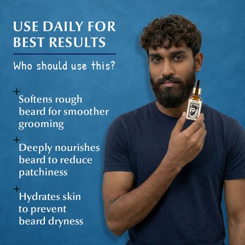 VAA-U Beard Oil with Almond and Rosemary (30ml) and Derma Roller (0.5mm) (2 Items in the set) - Image 8
