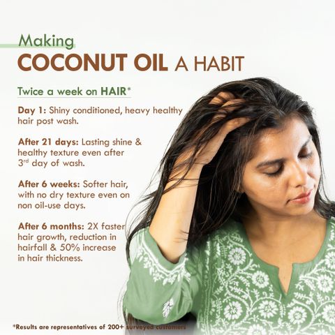 Nat Habit 100% Pure Coconut Oil 200ml - Image 5
