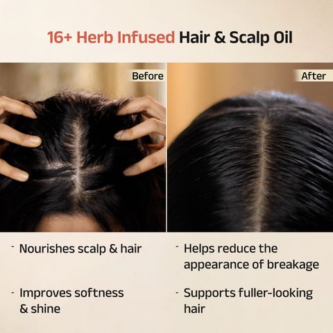 Vedix Keshamrut 16+ Herbs Infused Hair Oil (100 ml) - Image 8
