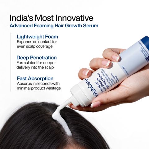 WishCare Foaming Hair Growth Serum 50ml - Image 5