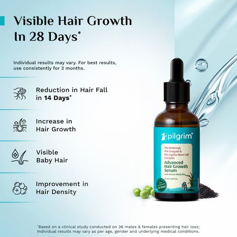 Pilgrim Advance Hair Growth Serum with Korean Black Rice & Rosemary, - Image 5