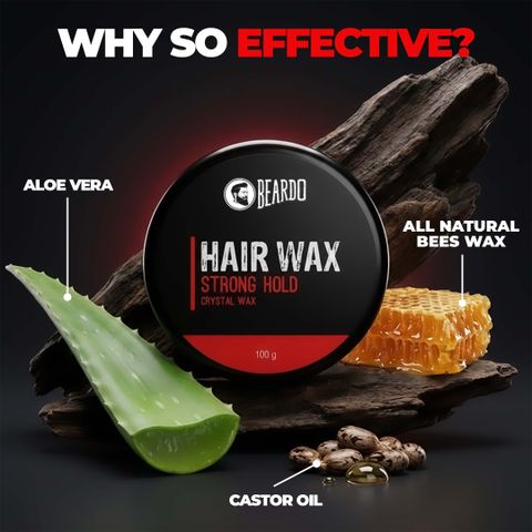 BEARDO Stronghold|Crystal for Men|Glossy Finish|Hair Style,Shine|Strong Hold Styling Hair Styler (100 g) - Image 6