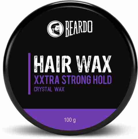 BEARDO XXtra Stronghold Crystal Wax for Men | Hair Styling for Glossy Finish & Shine Hair Styler (100 g) - Image 2