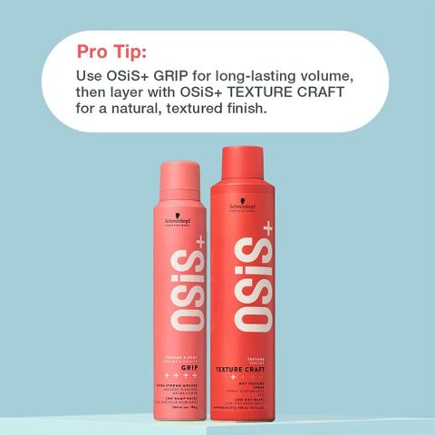 OCEA S82XH【mousse】 Schwarzkopf Professional OSiS+ Grip Extra Strong Hair Styling