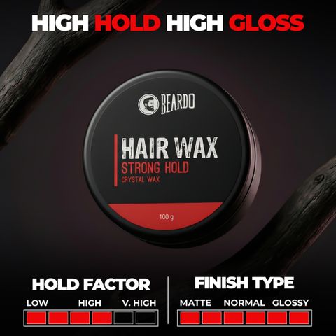 BEARDO Stronghold|Crystal for Men|Glossy Finish|Hair Style,Shine|Strong Hold Styling Hair Styler (100 g) - Image 4