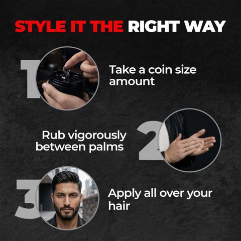 BEARDO Stronghold|Crystal for Men|Glossy Finish|Hair Style,Shine|Strong Hold Styling Hair Styler (100 g) - Image 7