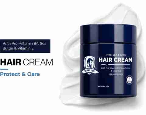 THE BEARD STORY Ultimate Men For Styling, Soft & Silky, With Uv Protect Vitamin B5 Hair Styler (100 g) - Image 5