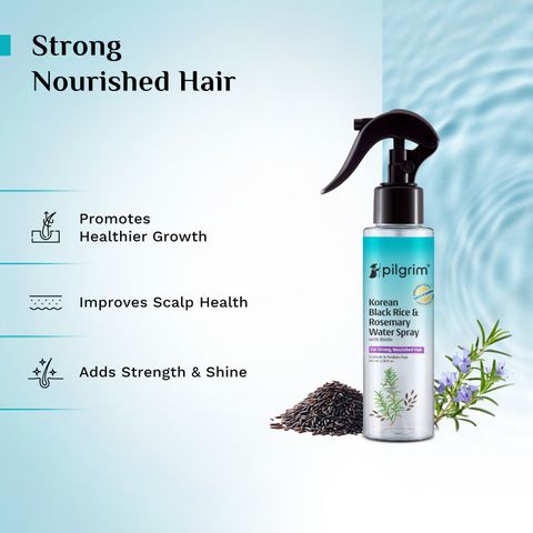 Pilgrim Spanish Rosemary Shampoo 200ml + Biotin Conditioner 200ml + Hair Growth Oil 100ml + Rosemary Water 100ml | Anti-Hairfall Kit (4 Items in the set) - Image 7