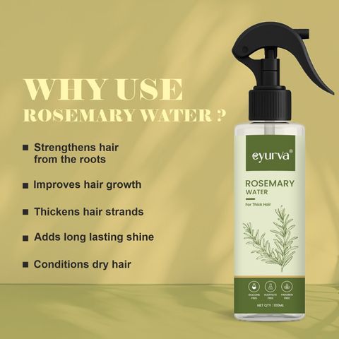 eyurva 2 pcs rosemary water for hair (200 ml) - Image 7
