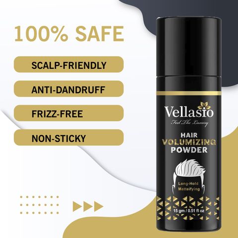 vellasio Hair Volumizing Powder Wax with Strong Hold | Matte Finish for 24 Hours VOLUMIZERV Strong Hold Hair Volumizer Hair Volumizer Powder-Wax (15 g) - Image 6