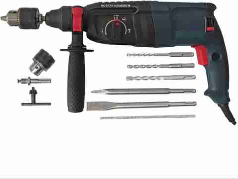 ディン丸 ZX PWR ROTARY HAMMER DRILL 26MM WITH 13MM CHUCK AND ADAPTOR ZX2-26