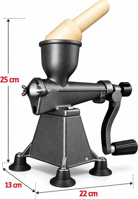 Extracto Aluminium Aluminium Manual Juicer Hand Press Black Kitchen Juice Maker Hand Juicer (Black) - Image 7