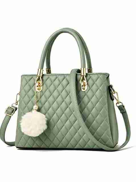 khatushyam collection Women Green Hand-held Bag - Image 3