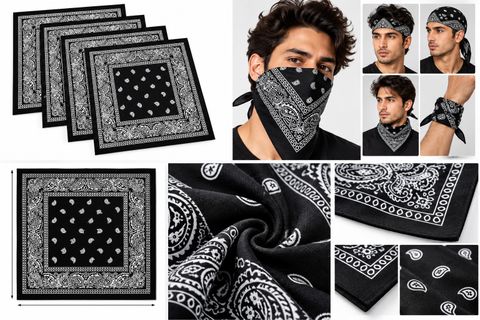 BLACKTANK Classic Printed Bandana [ - Image 3
