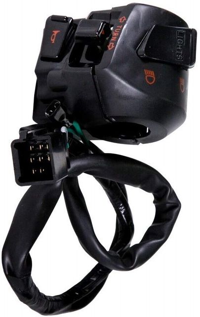 UNO MINDA Handle Bar Switch (Left Side) with Kick Start For Hero
